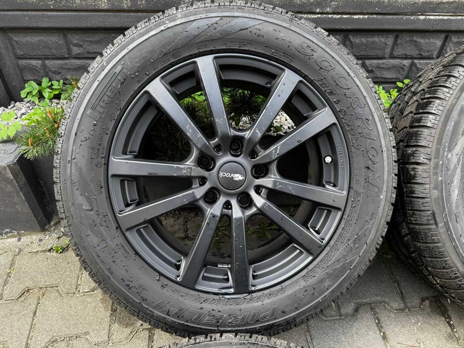 Koła Brock Alloy RC Design 18 5x127 + Opony zimowe Pirelli Scorpion 255/45/R18