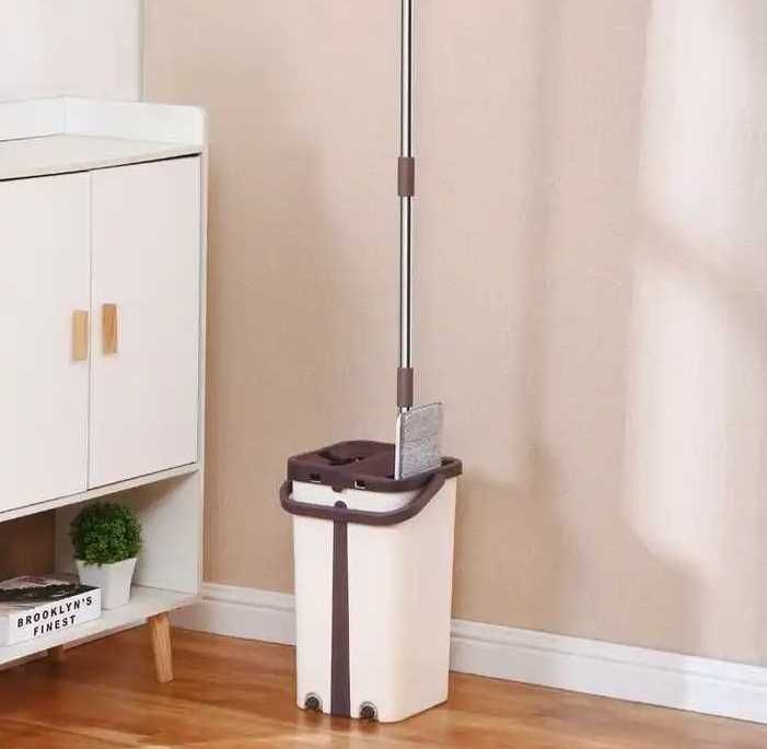 Швабра-лентяйка с отжимом 10 л Швабра с ведром МОП Cleaning Mop 10 л