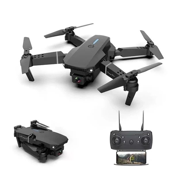 Квадрокоптер E88 pro мини дрон с HD камерой / дрон е88 про / fpv drone