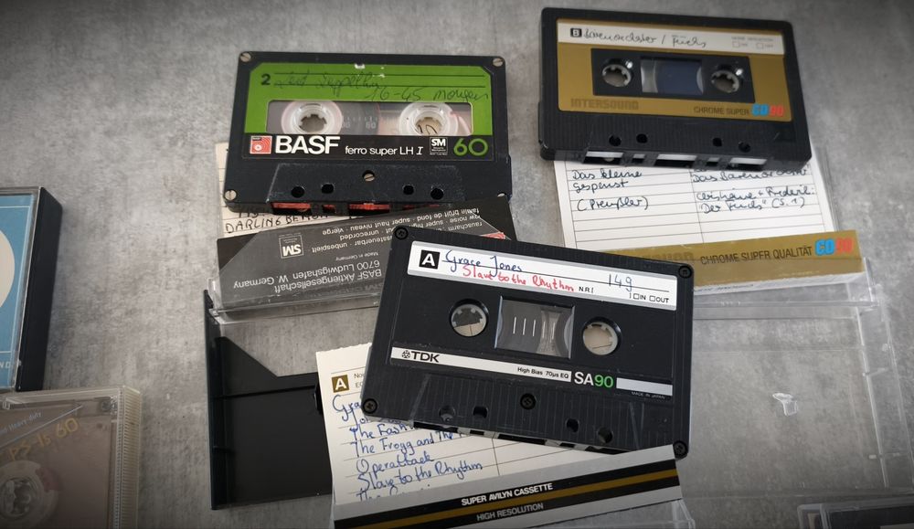 Zestaw Kaset Magnetofonowych mix firm  TDK Sony maxel basf