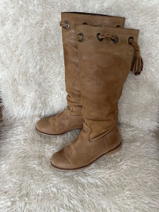 Kozaki z prawdziwej skóry 36