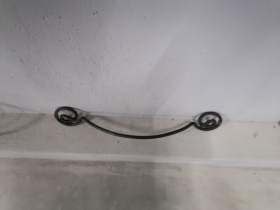 5 Suportes de Casa de banho em ferro preto fosco ! Envio Grátis