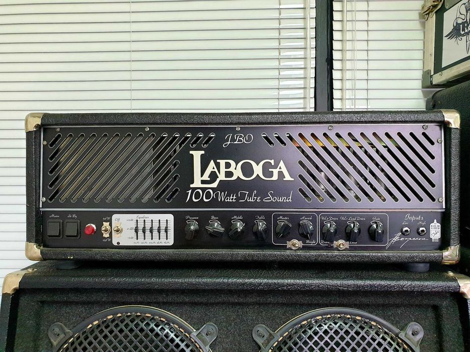 Wzmacniacz lampowy Laboga JBO + kolumna 4x12 V30 UK