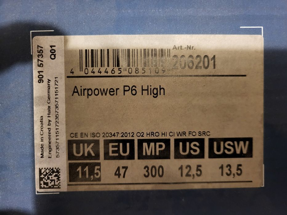 Haix Airpower P6 High nr 47