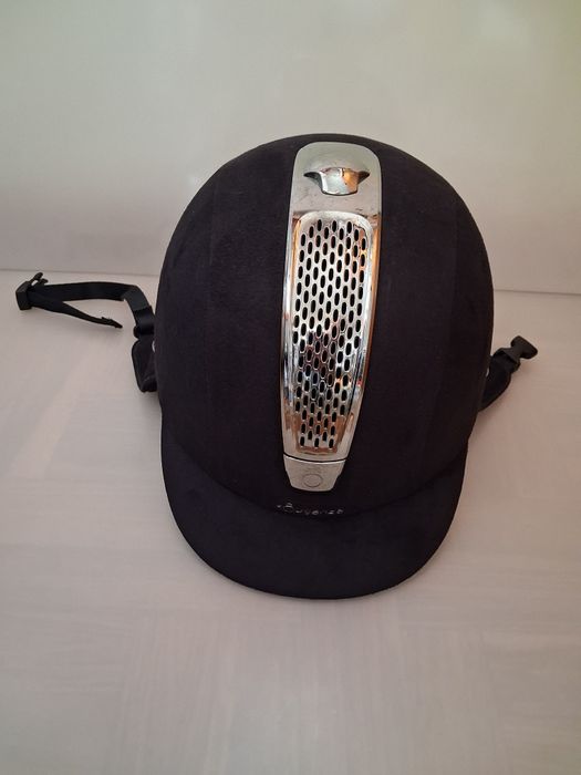 Toque de Equitação Fouganza C700 Black