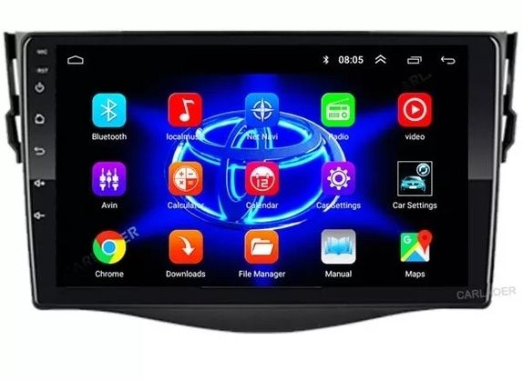 Магнитола rav4 toyota android gps магнітофон навигатор рав4 тойота