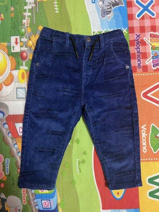 Zara вельветки штани вельветові для хлопчика як нові 92