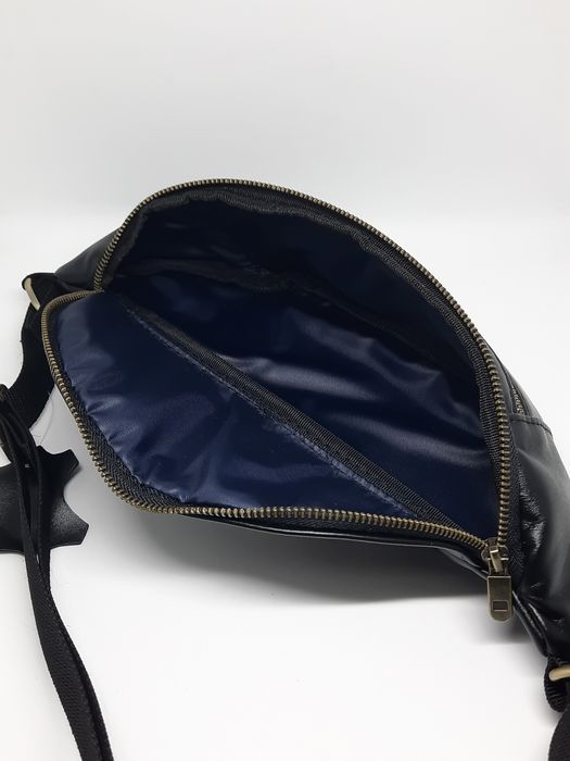 Чоловіча бананка шкіряна сумка | Мужская кожаная бананка