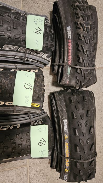 12szt Opony mtb 29" 27,5" 26" schwalbe rocket ron nobby nic irc