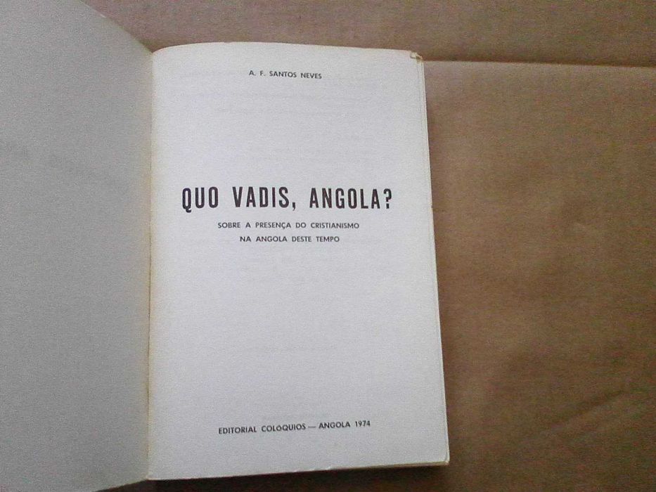 Quo vadis, Angola ?