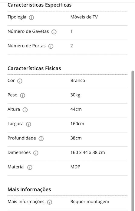 Movel tv novo montado