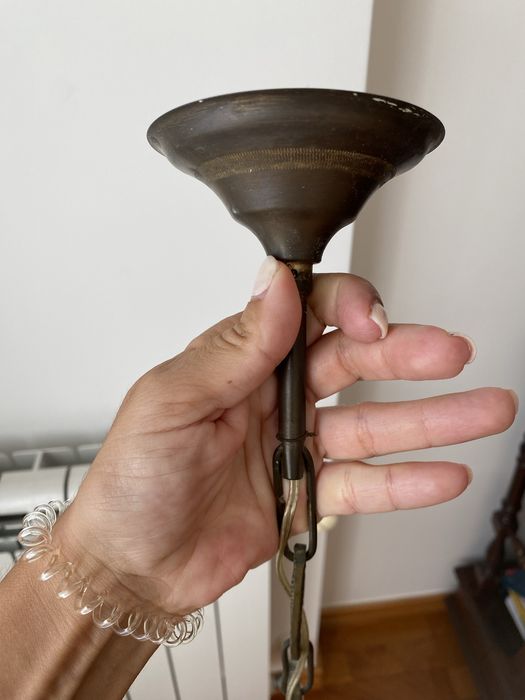 Candeeiro vintage antigo