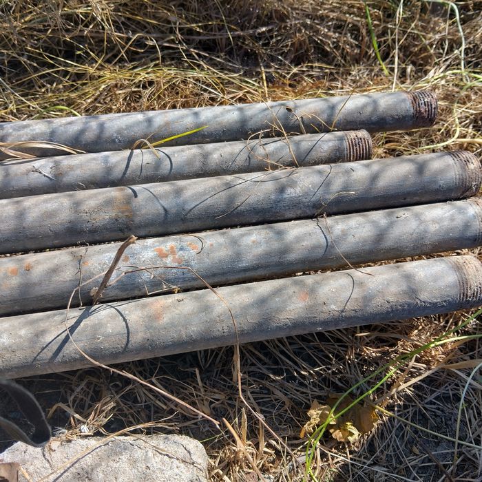 Rury 1/2 ocynkowane 2szt 6m