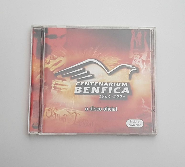 Bola Oficial Comemoração do Centenário SL BENFICA (1904/2004) + CD