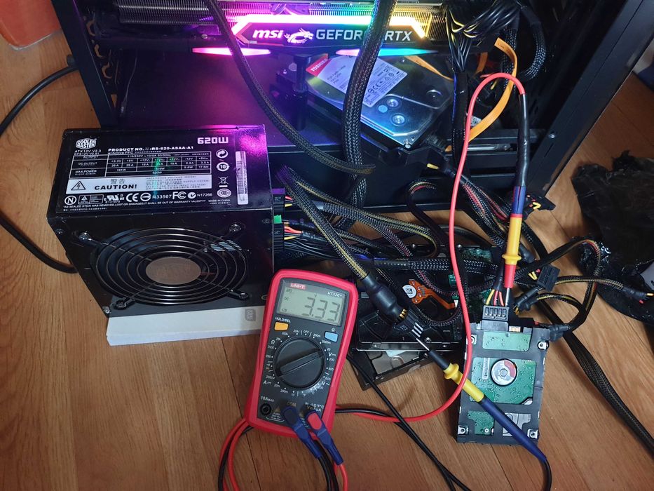 Cooler Master RS-620 620W | Po pełnym serwisie | Low ESR | Nowe kable