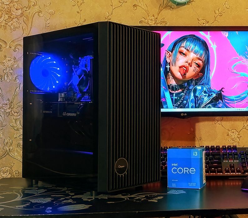 ПК i3-10100/ GTX1070ti/ 16Gb DDR4 ігровий комп'ютер intel core