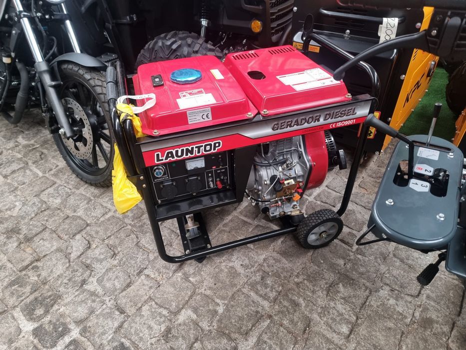 Geradores a gasolina e diesel