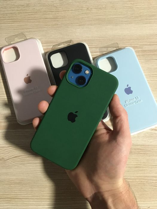 Чехол Силиконовый С Микрофиброй lPhone 13 Silicone Case