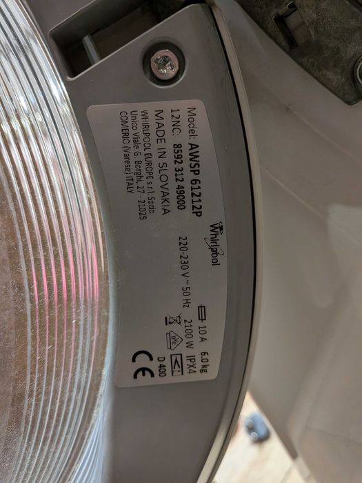 Części do pralki Whirlpool AWSP 61212P