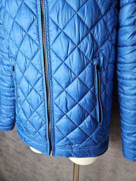 Kurtka przejściowa REPORTER YOUNG 170/S | Niebieska Pikowana , Idealny