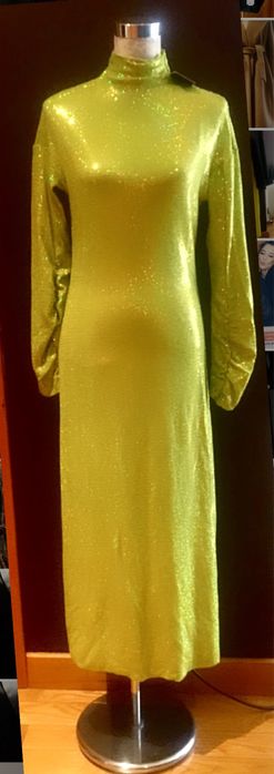 Vestido longo brilhos