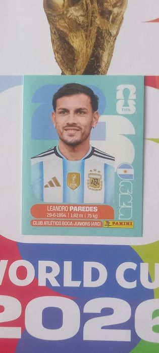 Leandro Paredes Argentina Mundial 2026