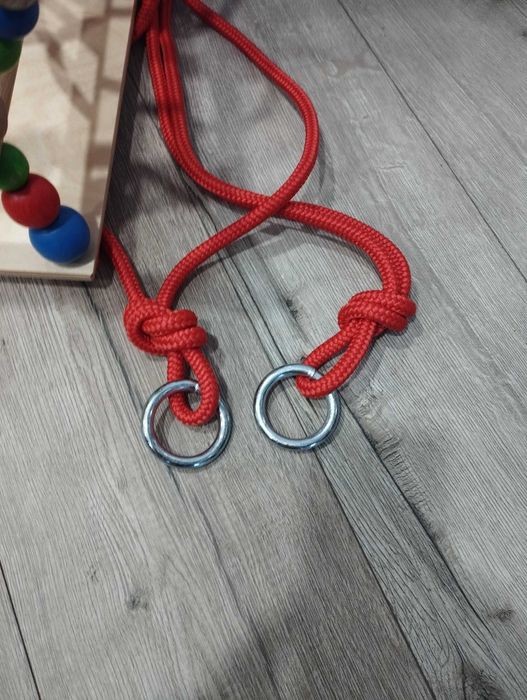 Huśtawka drewniana dla Dzieci