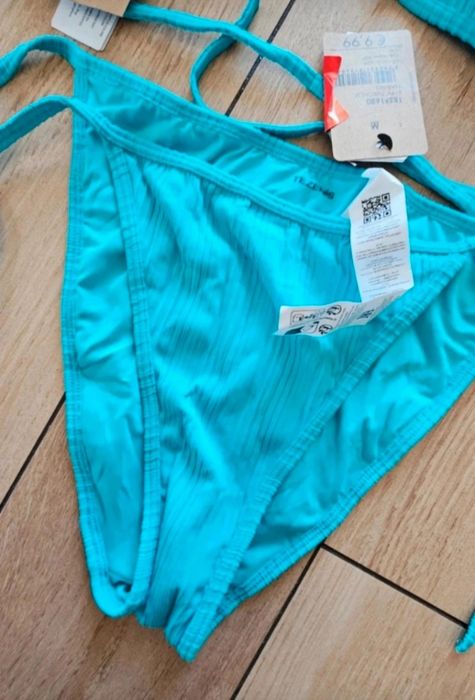 Turkusowy niebieski strój kąpielowy dwuczęściowy tezenis M 80B/ 75C