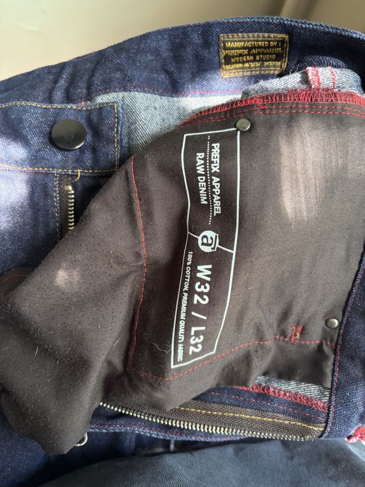 RAW Denim Indigo джинси riot division Prefix Apparel селвідж selvedge