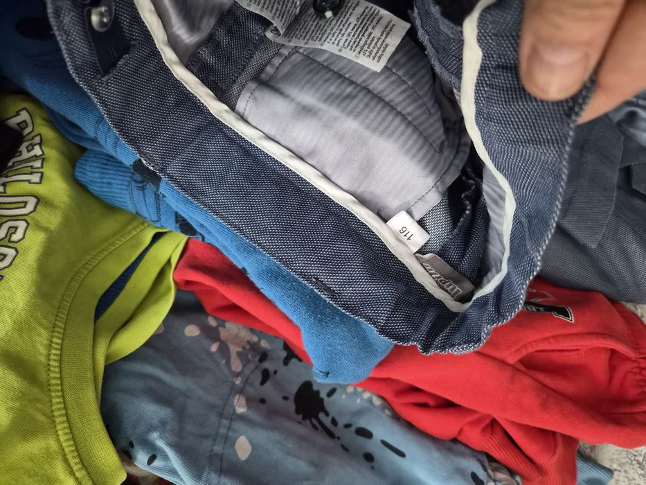 Ubranka chłopięce 110/116