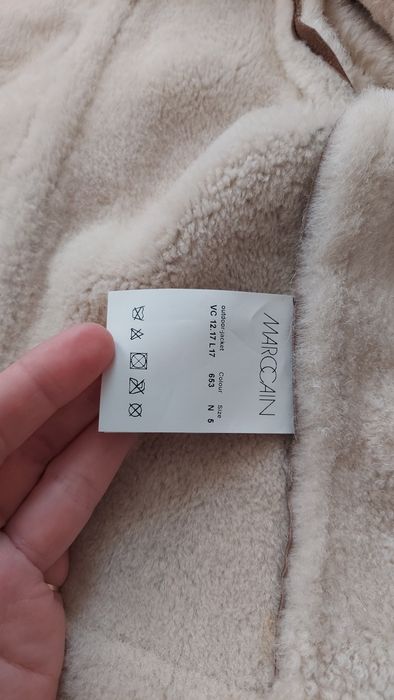 Marcain дублянка розмір М L  n5 з натурального ягняти