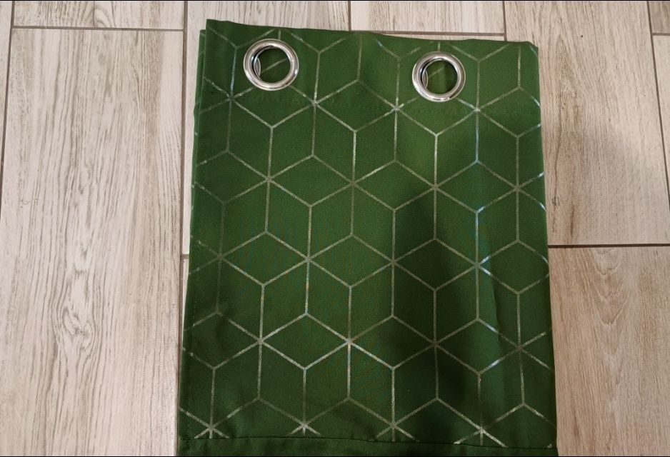 zasłony 145x250 cm przelotki 2szt.