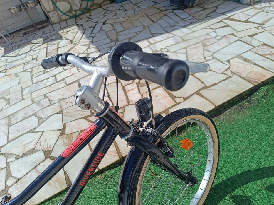 Bicicleta btwin Riverside 20' com guarda-lamas