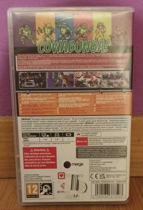 Jogo Nintendo Switch Teenage Mutant Ninja Turtles: Shredder's Revenge