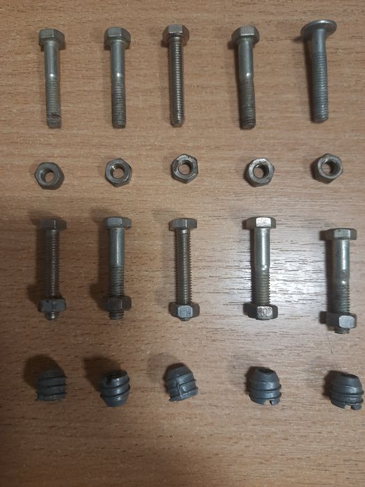 Болты, гайки, элементы крепления