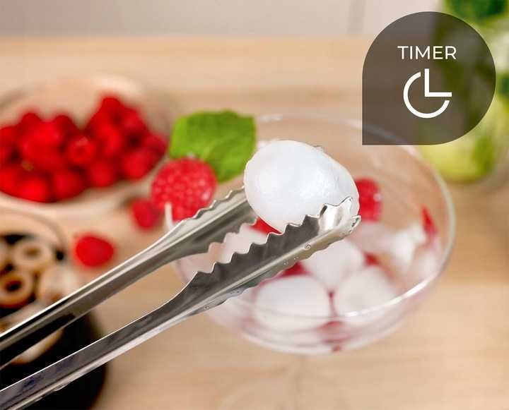 WYDAJNA Kostkarka do lodu 12KG domowa maszyna do kostek ekspresowy lód