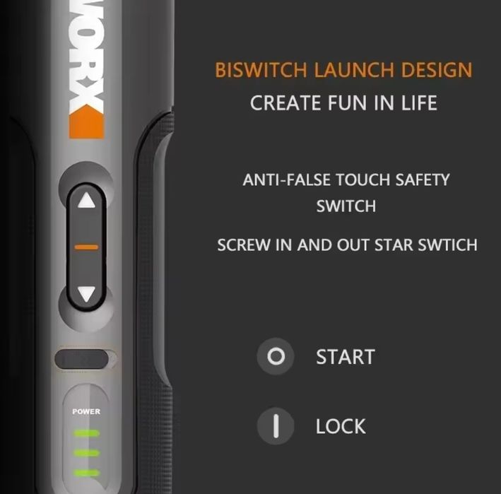 Worx  wkrętak elektryczny