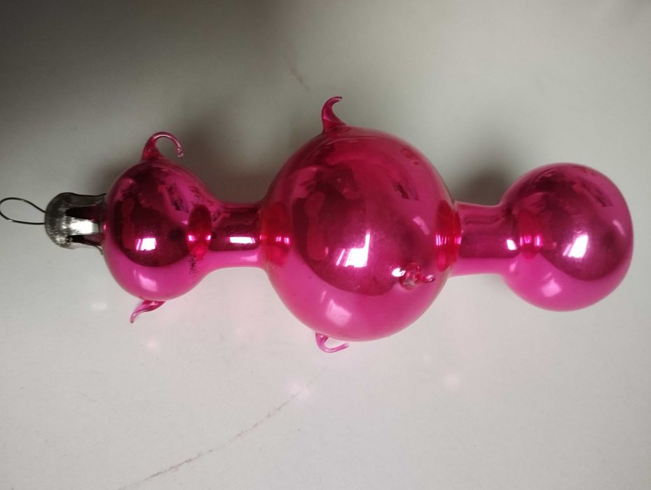 Игрушка на ёлку самовар СССР 60х-70х