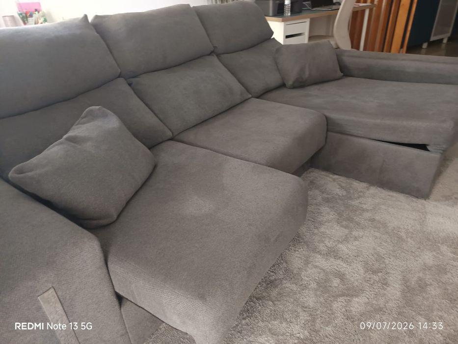 Sofá chaisse longue
