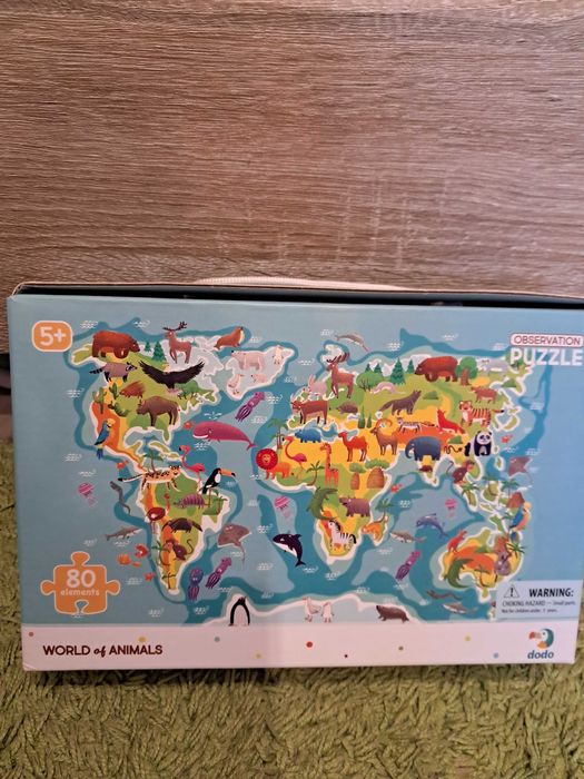 Пазл World of animals 80