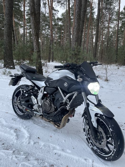 Yanaha mt07 2018 року