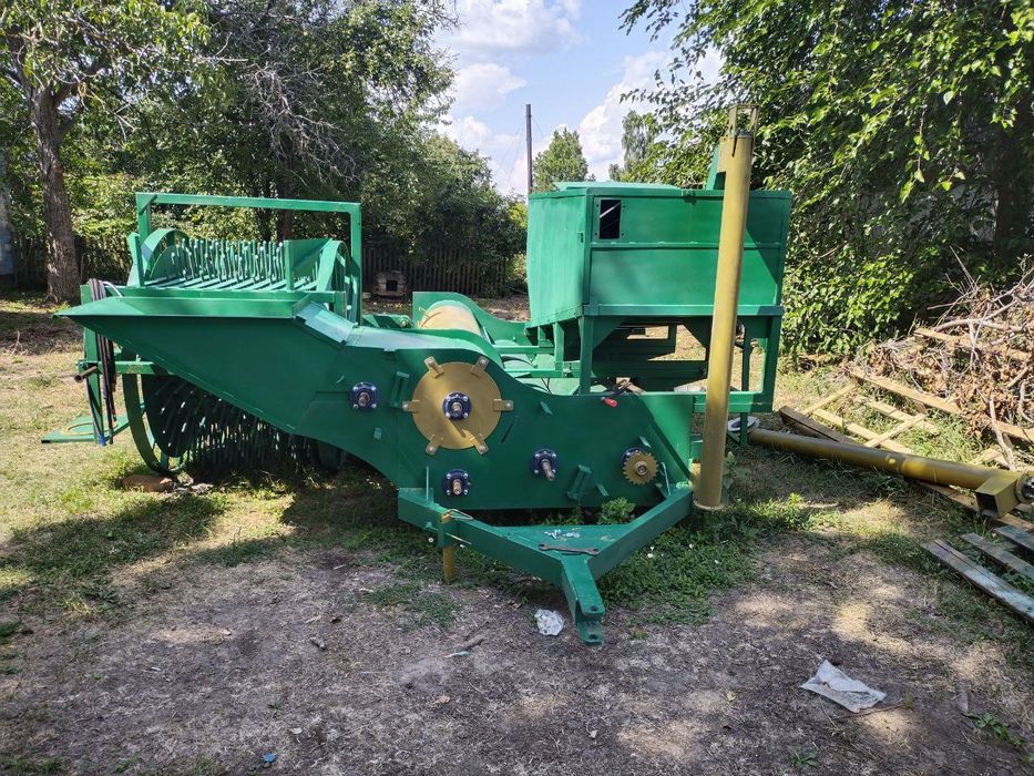 Згортач, валкоутворювач гарбузів, згортач гарбузів у валки