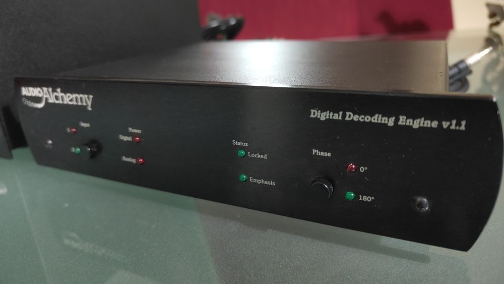 Conversor Digital/Analógico (DAC) Audio Alchemy 1.1. + fonte dupla