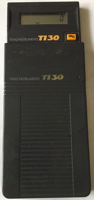 Kalkulatory Texas Instruments Ti-30 Retro 1989 rok Casio, Citizen