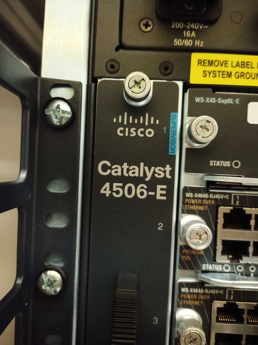 Cisco Catalyst 4506-E Switch64550769272321124