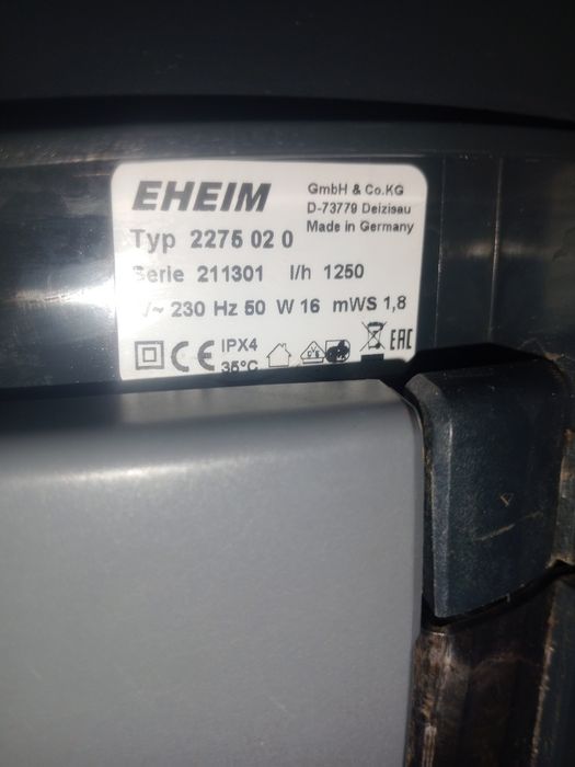 Filtro de aquário Eheim 4+ 600