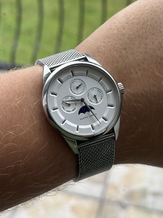 Zegarek meski Filippo Loreti Moonphase Basilica Di San Marco oryginal miyota japan