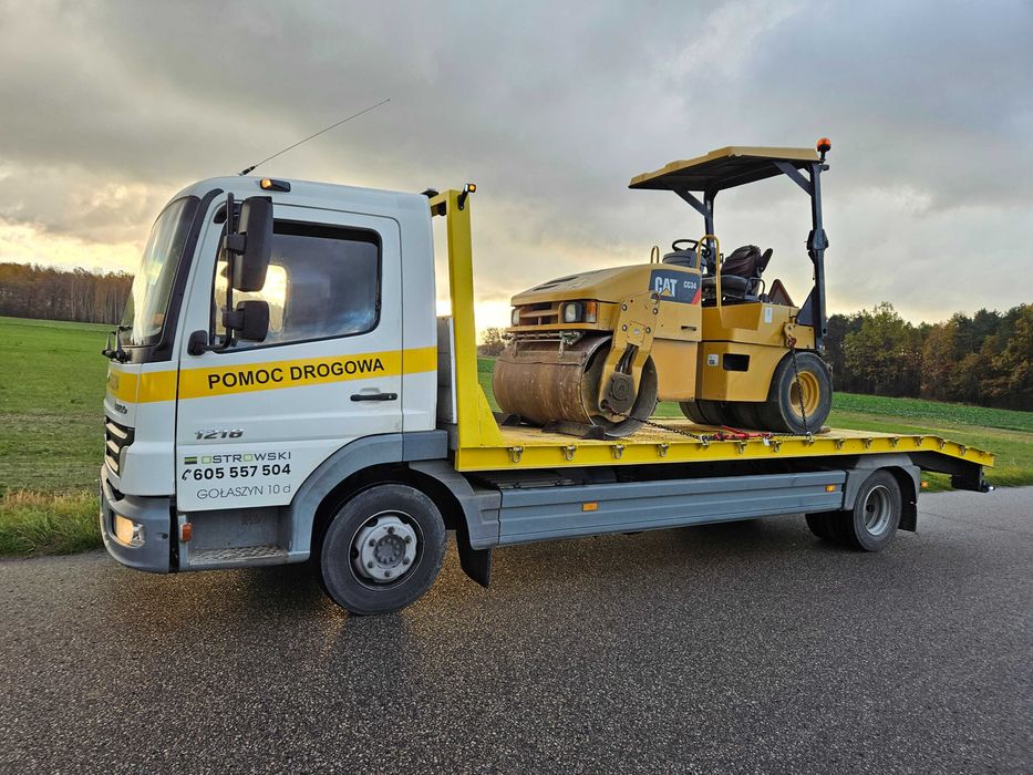 Transport maszyn budowlanych, rolniczych, samochodów