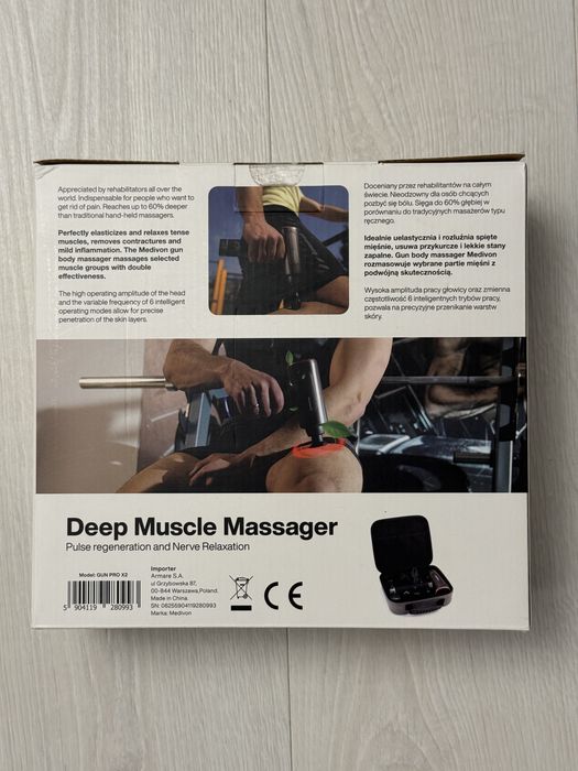 Masażer Medivon Pro zestaw
