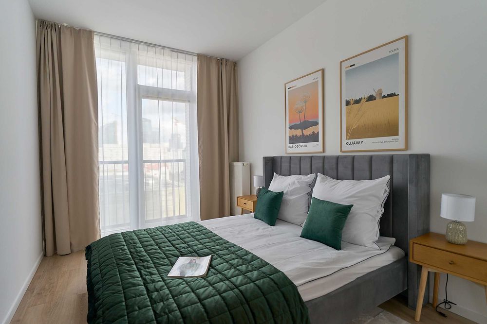 Browary Warszawskie| Widok na City| 43m² |PARKING | 0% - Więcej